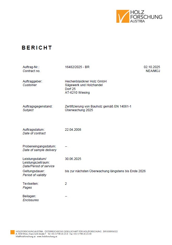 Holzfoschung Austria